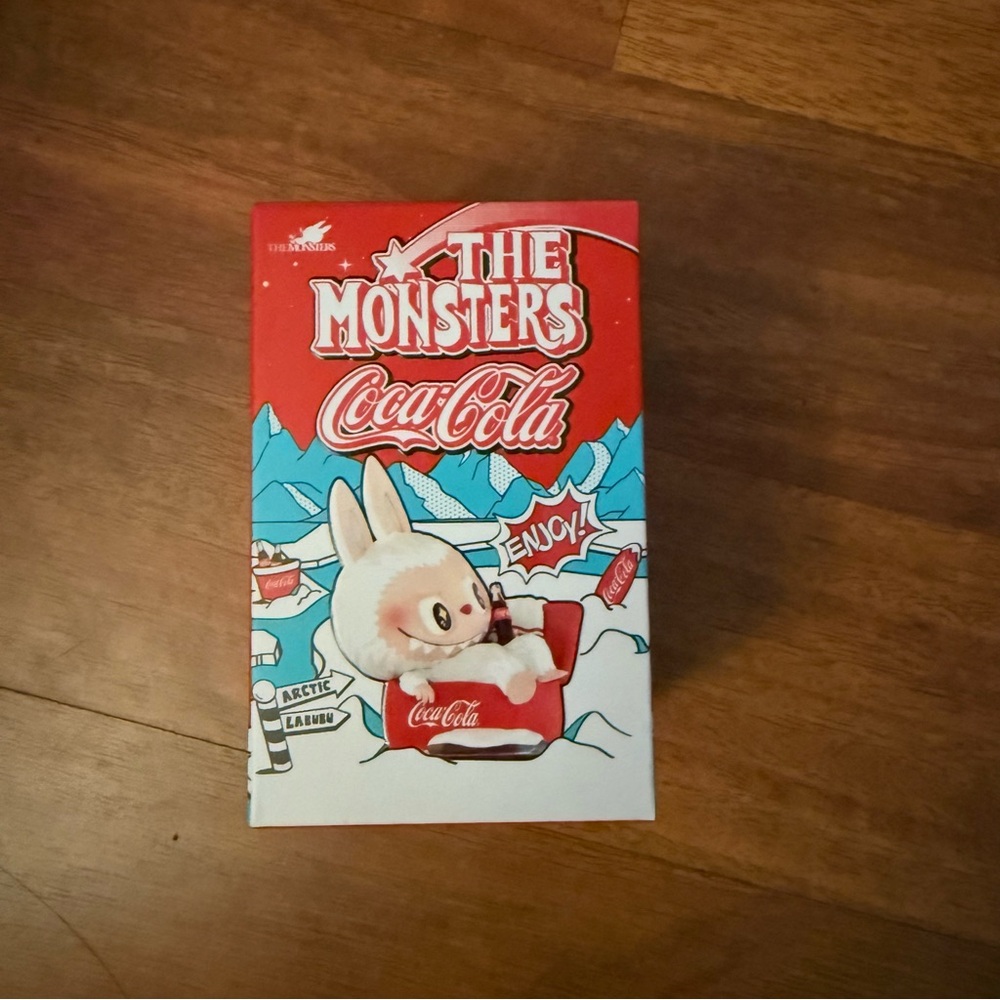 the Monsters - labubu coca cola figurine